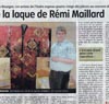 Pressbook - Rémi Maillard, lacquer artist decorator